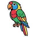 parrot Pop Art icon