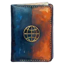 passport holder Oil Painting icon