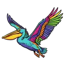 pelican Pop Art icon
