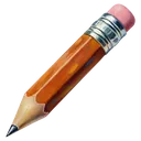 pencil writing tool Oil Painting icon