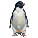 penguin Oil Painting icon