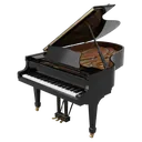 piano Photorealistic icon