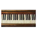 piano keyboard Oil Painting icon