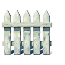 picket fence Oil Painting icon