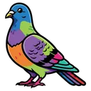 pigeon Pop Art icon
