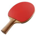 ping pong paddle Photorealistic icon