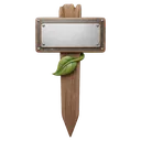 plant label Photorealistic icon