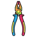 pliers Pop Art icon