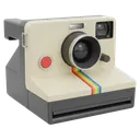 polaroid camera Photorealistic icon