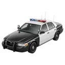 police car Photorealistic icon