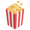 popcorn Isometric icon