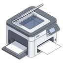 printer Isometric icon