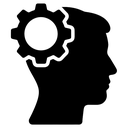 profile settings Solid Glyph icon