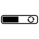 progress bar loading Line Art icon