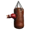 punching bag training Oil Painting icon