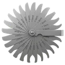 radius gauge Photorealistic icon