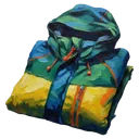 rain jacket Oil Painting icon