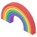 rainbow Isometric icon
