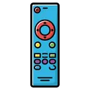 remote control Pop Art icon