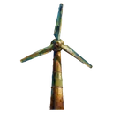 renewable energy windmill Oil Painting icon