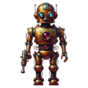 robot Oil Painting icon