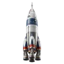 rocket Photorealistic icon