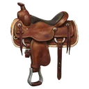 saddle Oil Painting icon