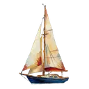 sailboat Oil Painting icon