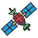 satellite Pop Art icon