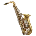 saxophone Photorealistic icon