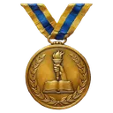 scholarship medal Oil Painting icon