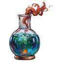 science beaker experiment Oil Painting icon