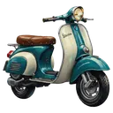 scooter Oil Painting icon