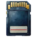 sd card Oil Painting icon