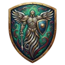 shield protection guard Oil Painting icon