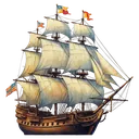 ship Oil Painting icon
