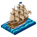 ship Isometric icon