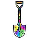 shovel Pop Art icon