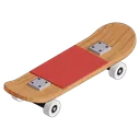 skateboard Isometric icon