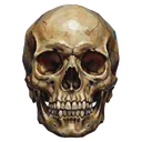 skull Oil Painting icon