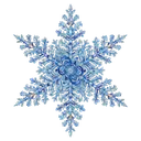 snowflake Oil Painting icon