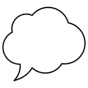 speech-bubble Outline icon