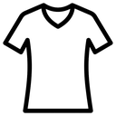 sports jersey Line Art icon