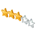 star rating Isometric icon