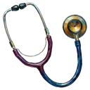 stethoscope Oil Painting icon