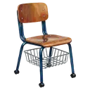 student desk chair Oil Painting icon