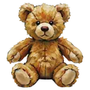 stuffed animal Oil Painting icon