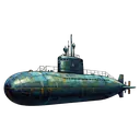 submarine Oil Painting icon