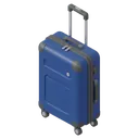 suitcase Isometric icon