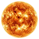 sun Photorealistic icon